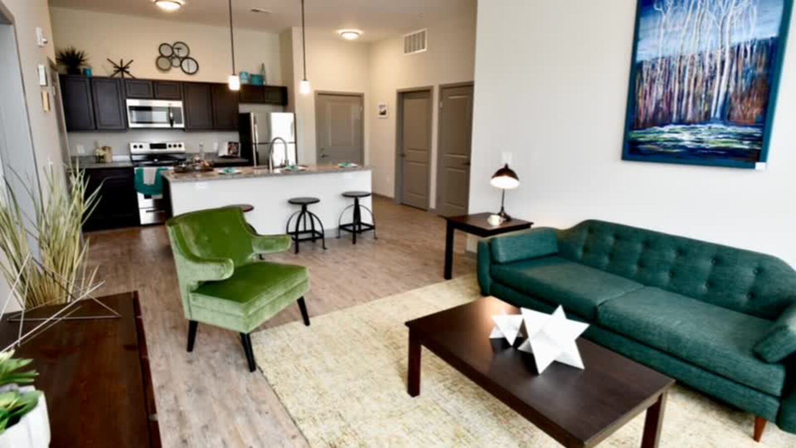 Model now open at The Marcum Apartments in Hamilton