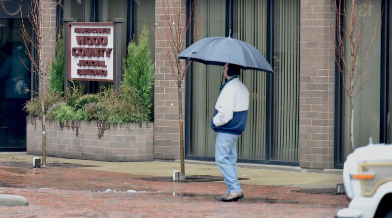 Filming was happening today in downtown Hamilton, which was transformed into Parkersburg, West Virginia. NICK GRAHAM/STAFF
