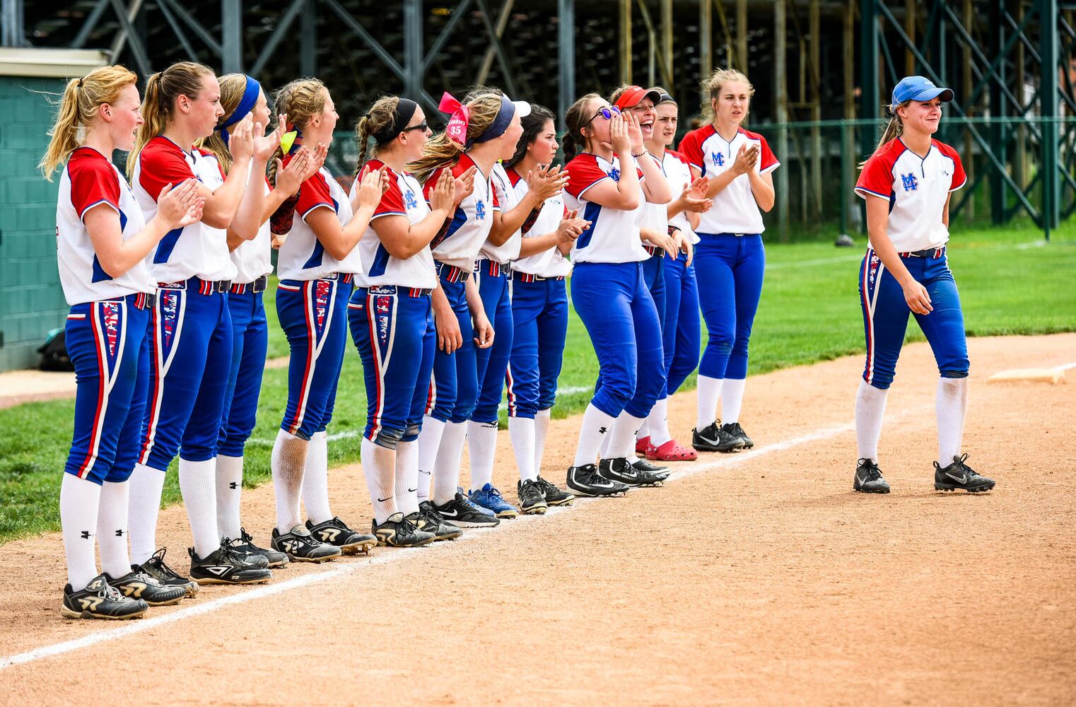 Ross vs Clinton-Massie Softball
