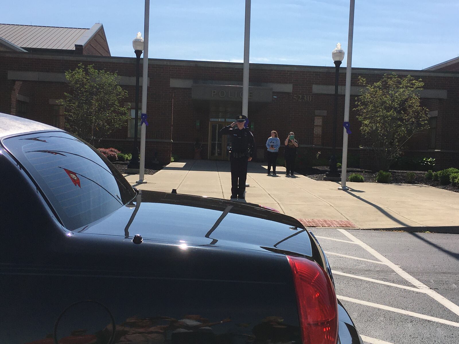 The city of Fairfield said good-bye on Saturday, May 30, to the late Fairfield police Officer Chris Murphy, who died on May 24 from complications from cancer. LAUREN PACK/STAFF