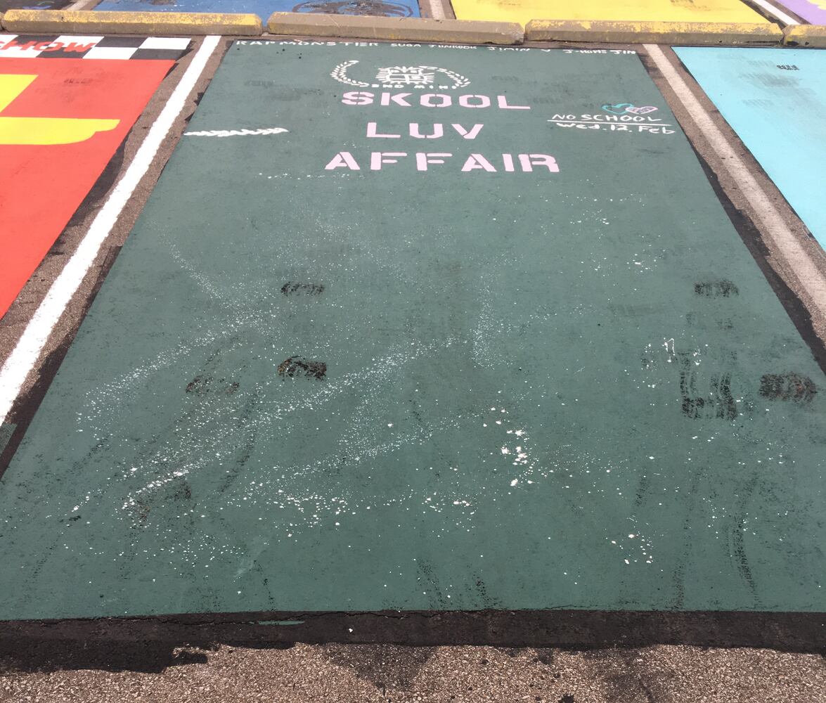 Fairfield High senior parking lot