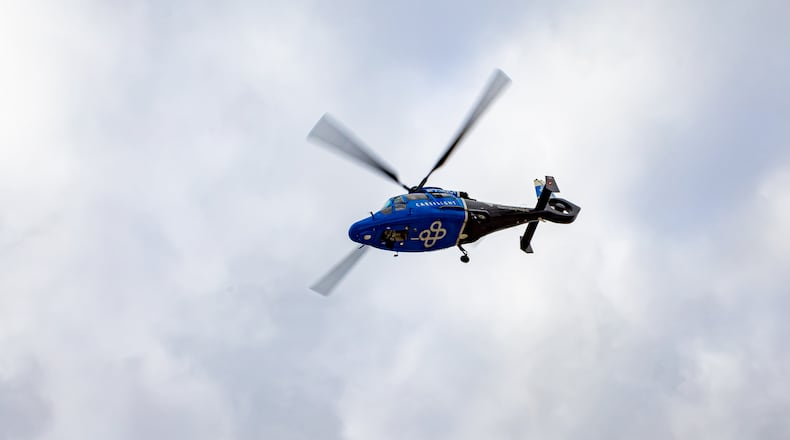 Premier Health's CareFlight Air and Mobile medical helicopter. PROVIDED/PREMIER HEALTH