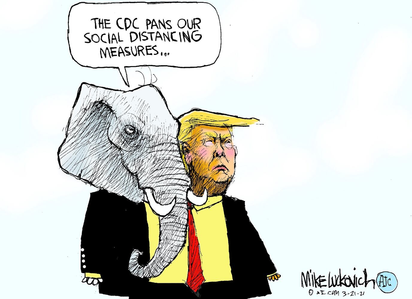 Week in cartoons: Biden press conference, Georgia voting rules and more