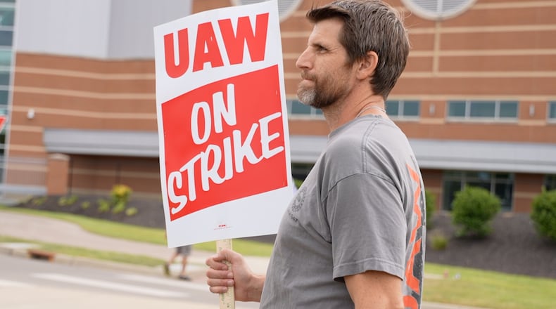 United Auto Workers has reached a tentative agreement with GE Aerospace, a union spokesperson confirmed Sept. 12. MADDY SCHMIDT/WCPO