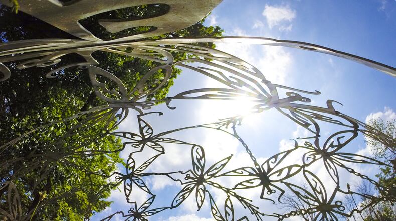 Dragonfly Dome at Pyramid Hill Sculpture Park in Hamilton.
