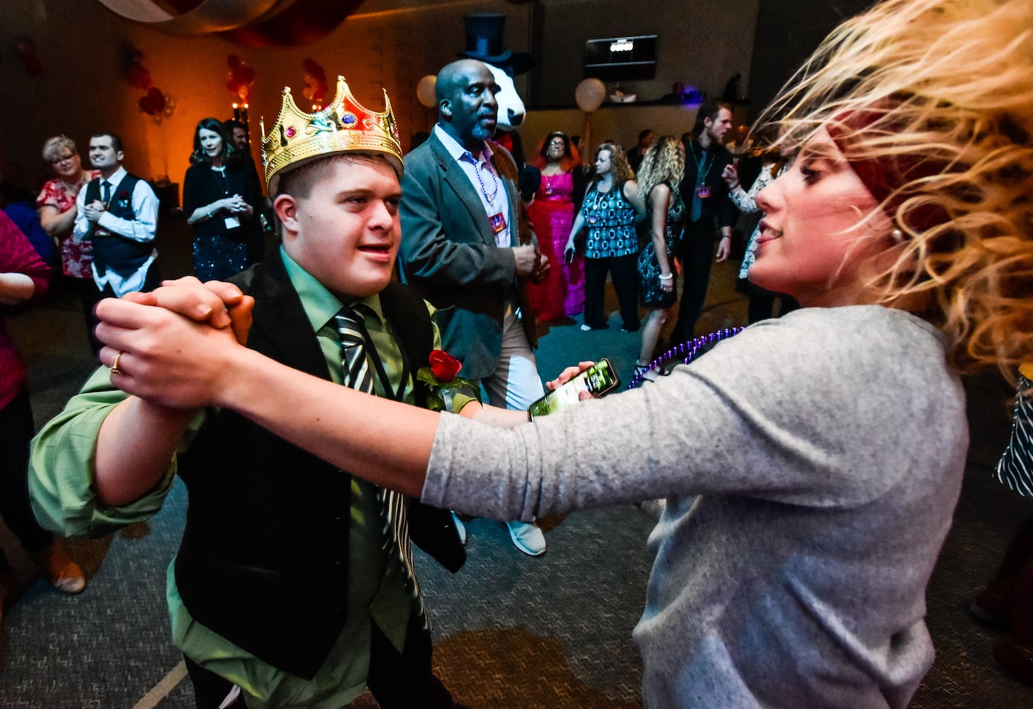 Special needs dance leaves smiles on faces of attendees