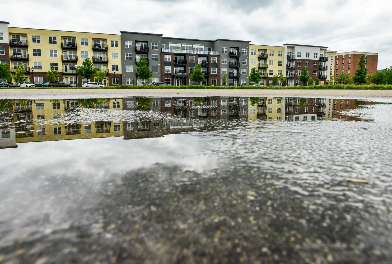The Marcum Apartments and retail spaces