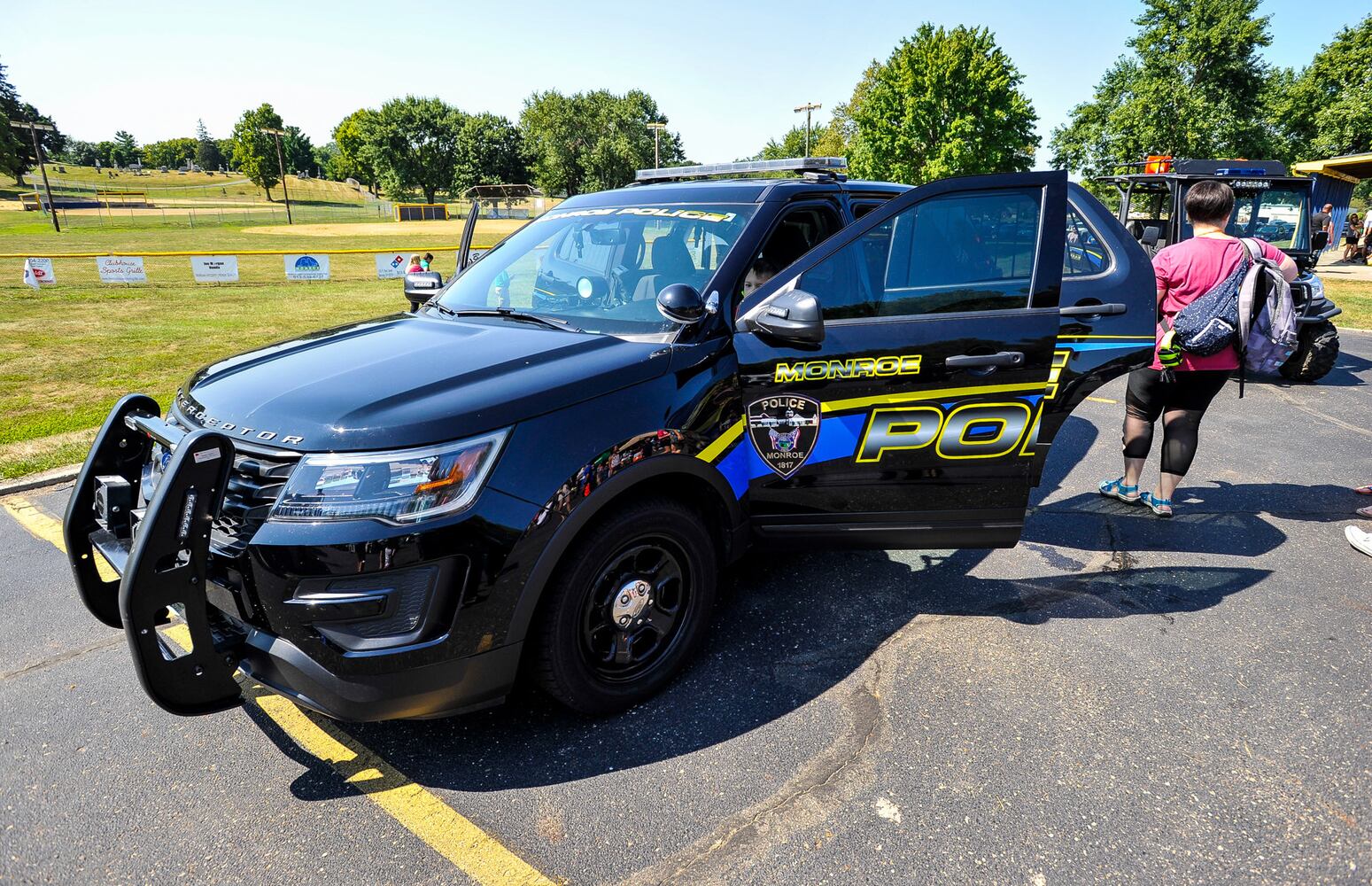 Hundreds attend Touch A Truck event in Monroe