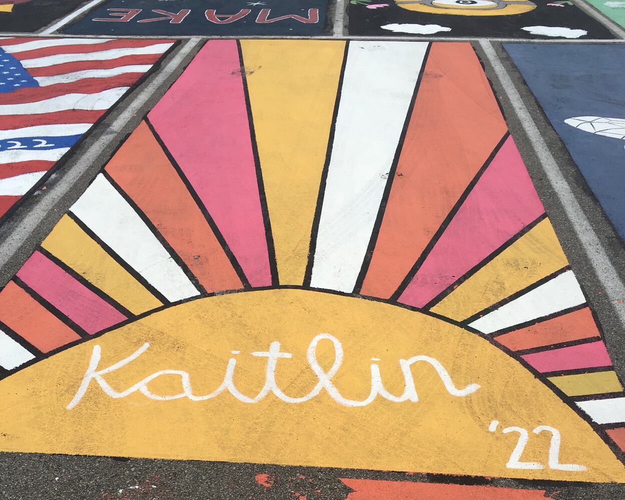 Fairfield High senior parking lot