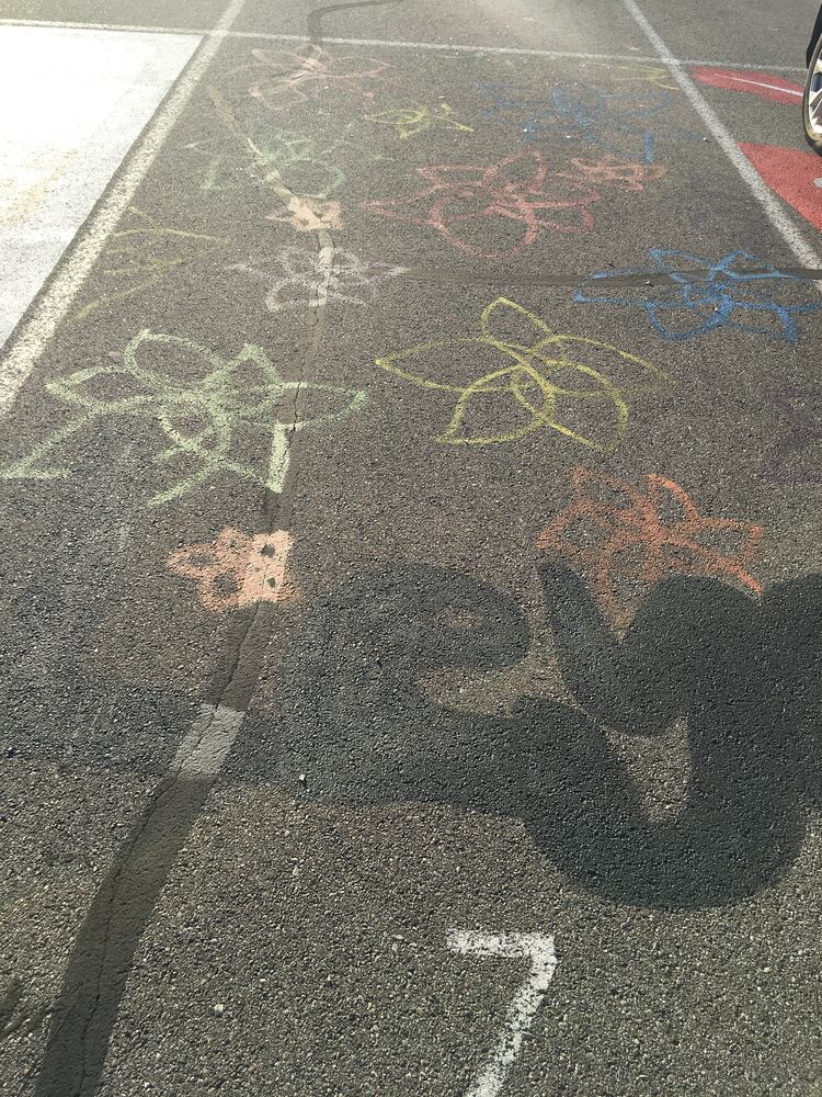Lakota West senior parking spaces