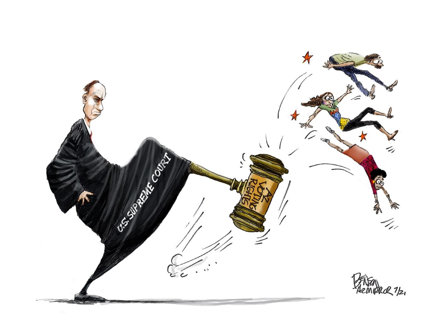 Week in cartoons: Delta variant, critical race theory and more