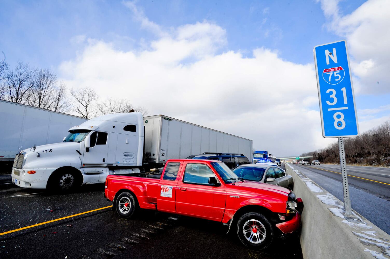 I-75 pileup Middletown