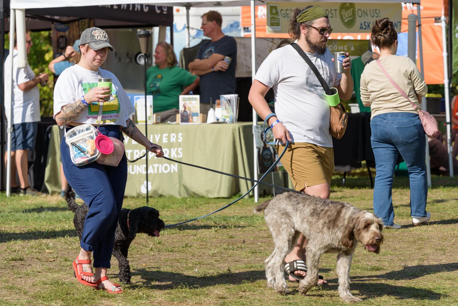 Retailers, clubs and organizations showcase their offerings in the Exhibitor Village at the Wagner Subaru Outdoor Experience. TOM GILLIAM / CONTRIBUTING PHOTOGRAPHER