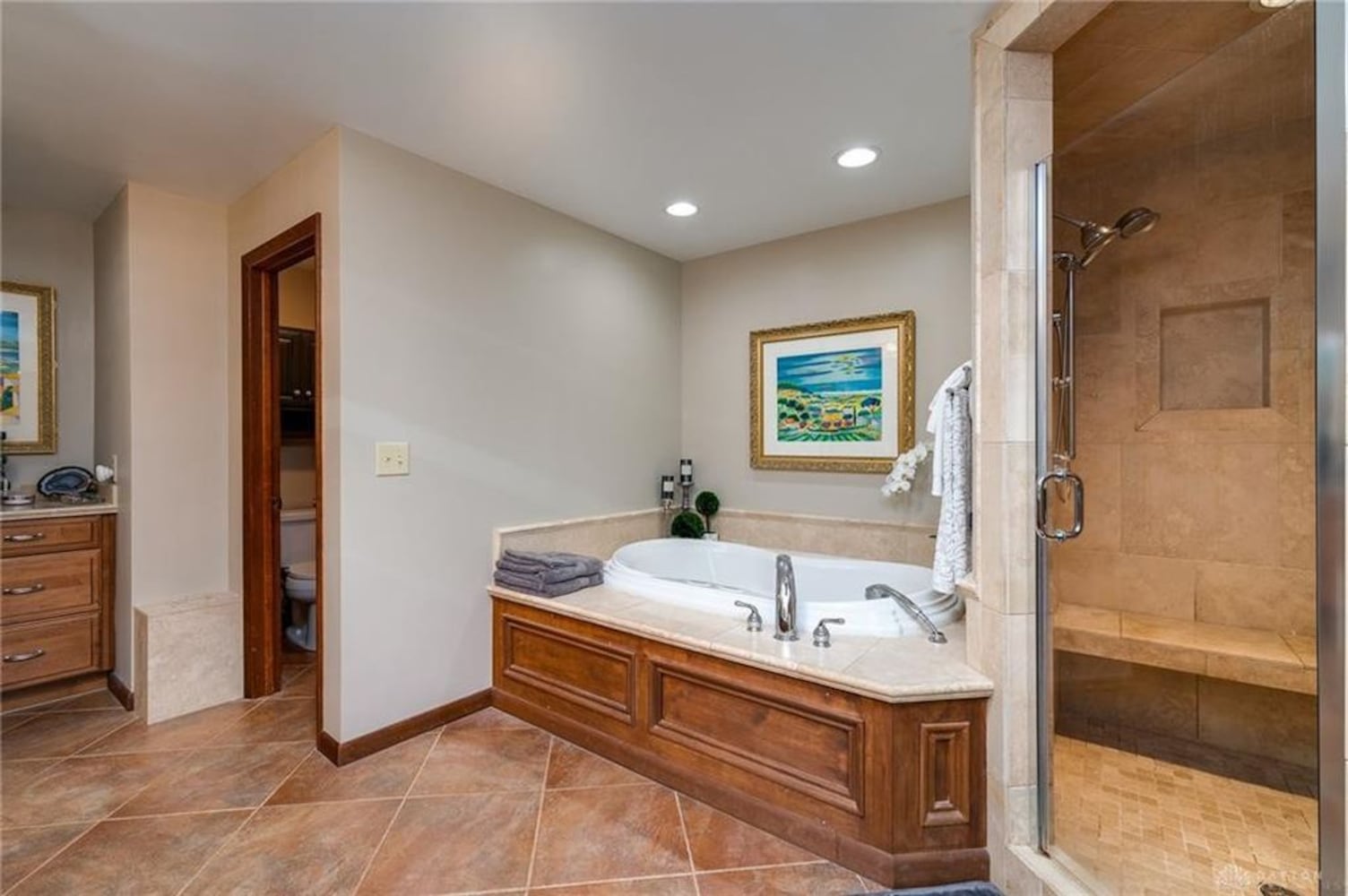 PHOTOS: Luxury Centerville has desk that oversees picturesque creek