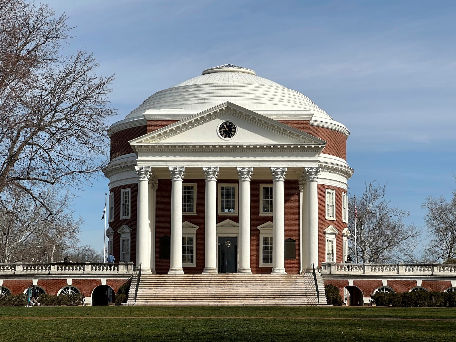 FILE - The Rotunda is shown at the University of Virginia on March 1, 2024, in Charlottesville, Va. (AP Photo/Peter Morgan, File)