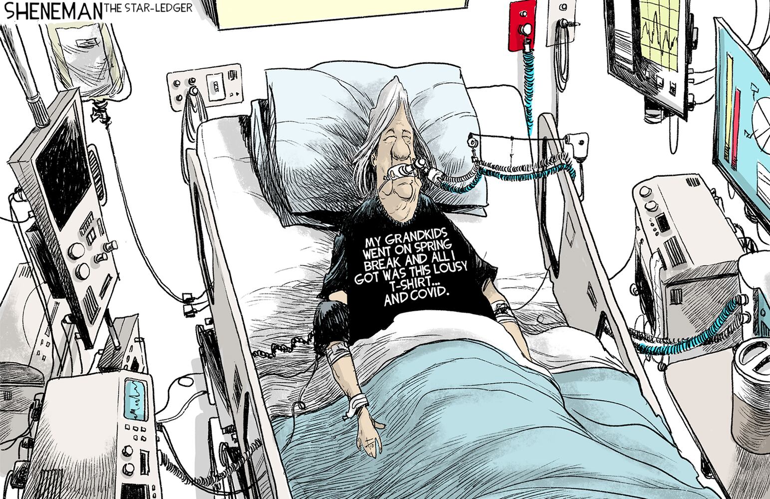 Week in cartoons: Gun control, infrastructure plan and more