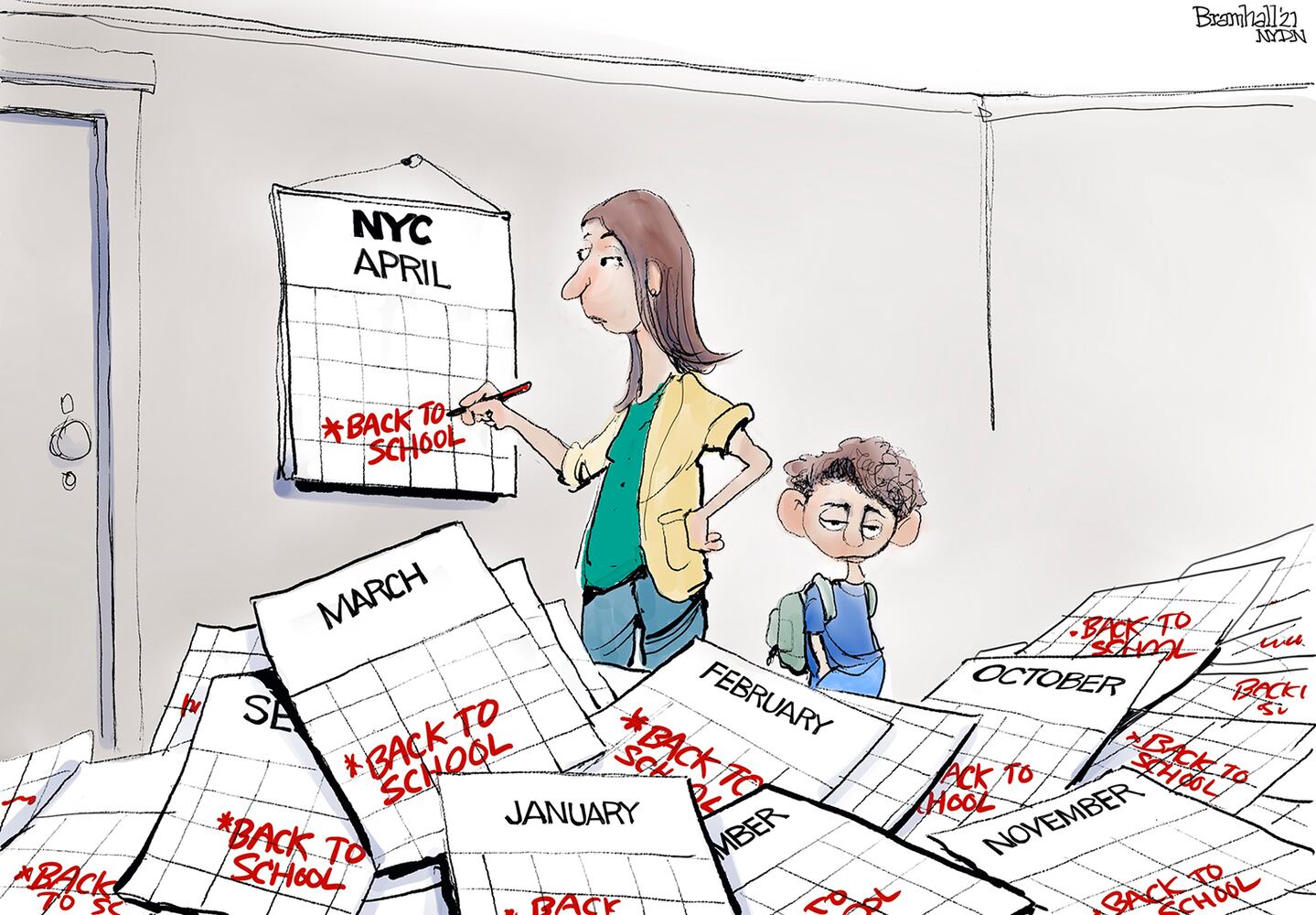 Week in cartoons: Mass shootings, Afghanistan exit and more