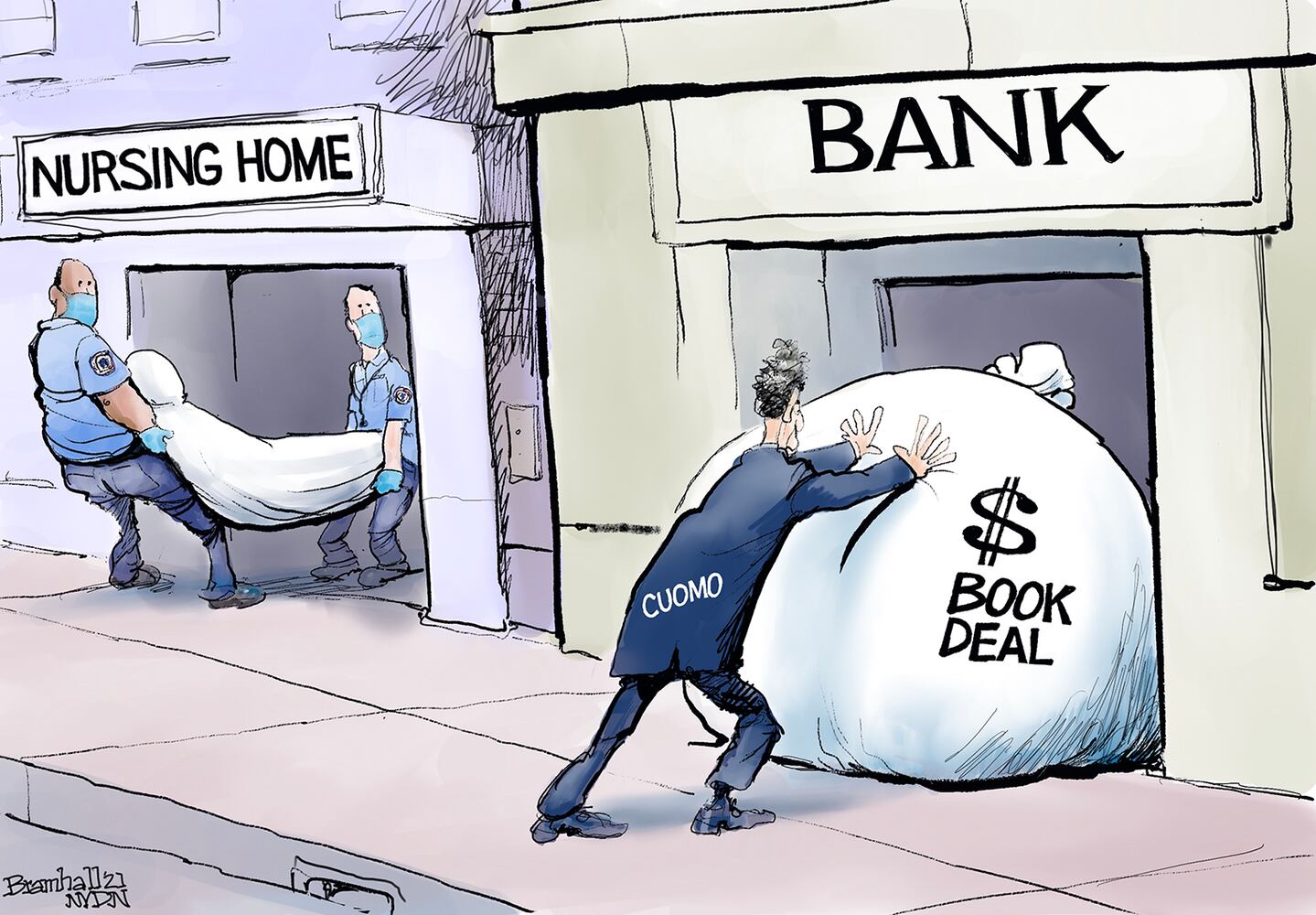 Week in cartoons: Masks off, Middle East violence and more