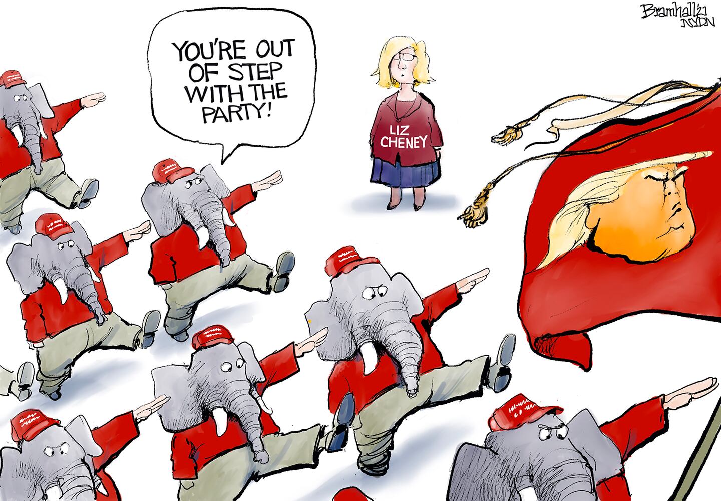 Week in cartoons: Help wanted, Liz Cheney and more