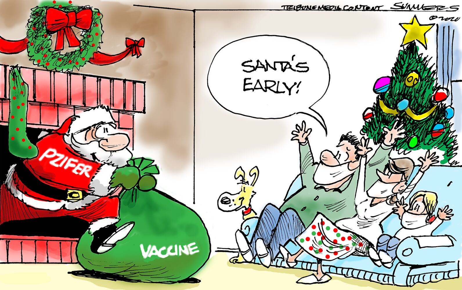 Week in cartoons: Vaccines, Barr steps down and more