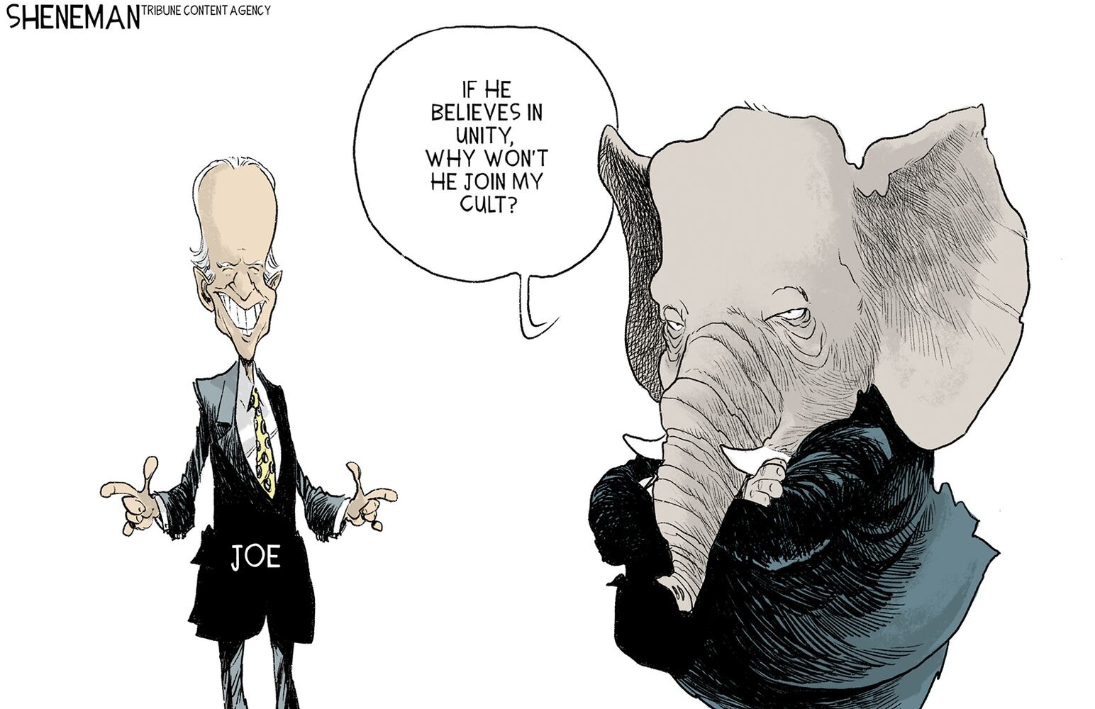 Week in cartoons: Executive orders, unity and more