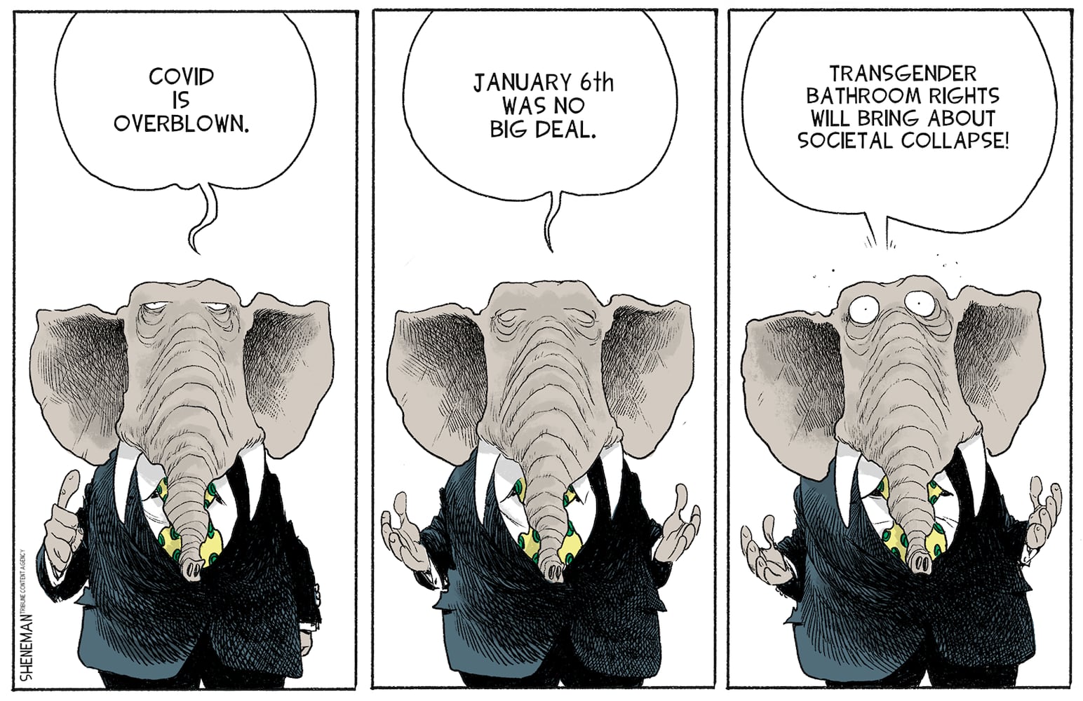 Week in cartoons: Andrew Cuomo, the unvaccinated and more