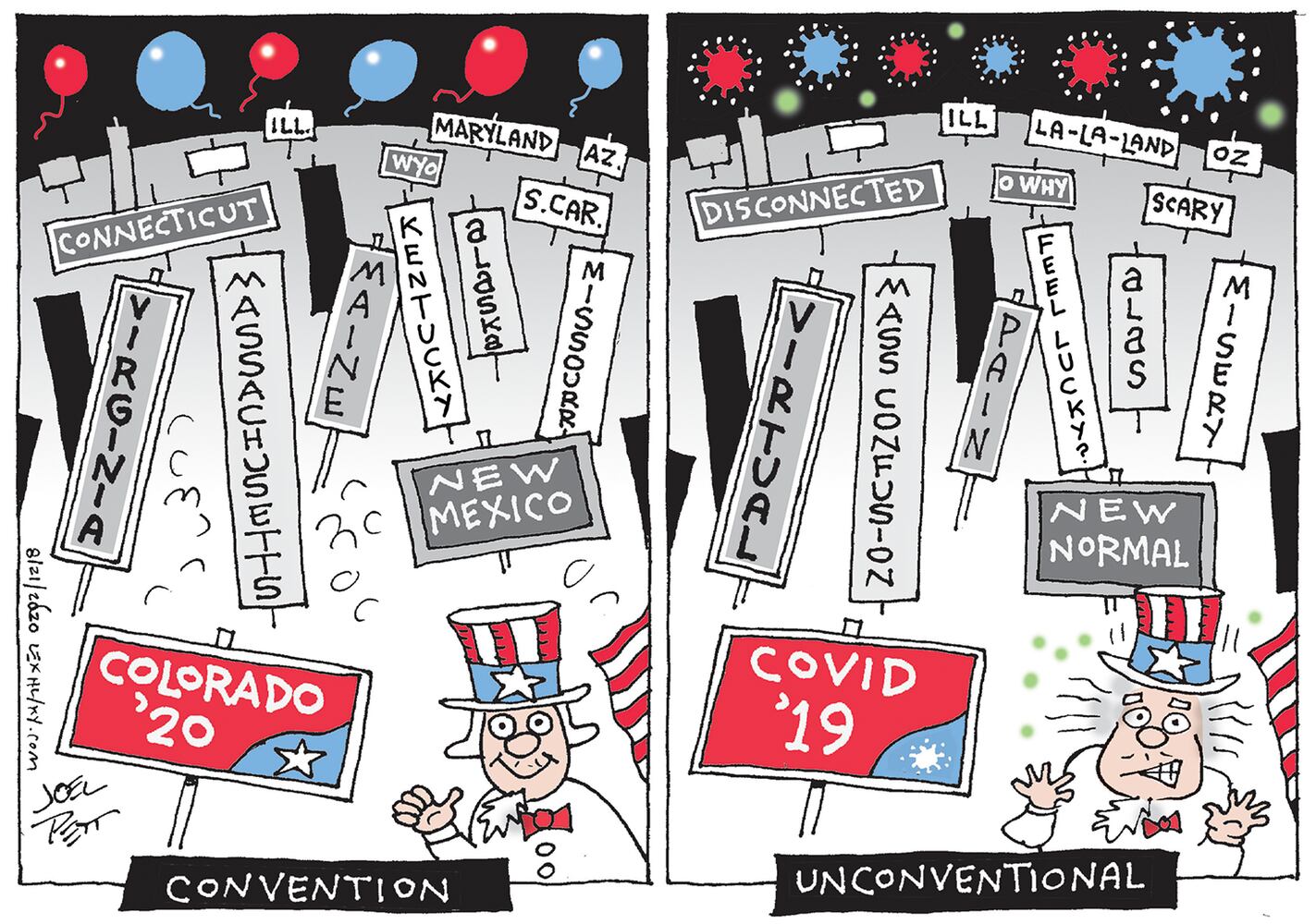 Week in cartoons: Democratic National Convention, Steve Bannon and more