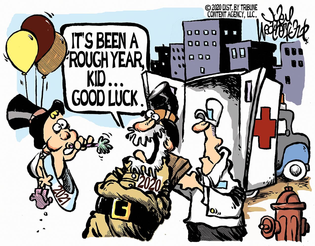 Week in cartoons: Good riddance to 2020 and more