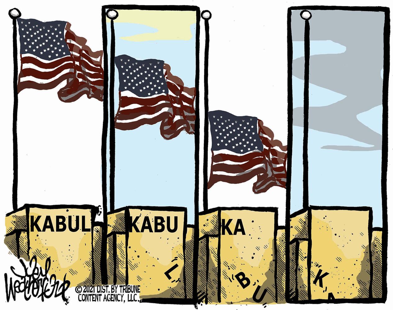 Week in cartoons: Afghanistan, livestock dewormer and more