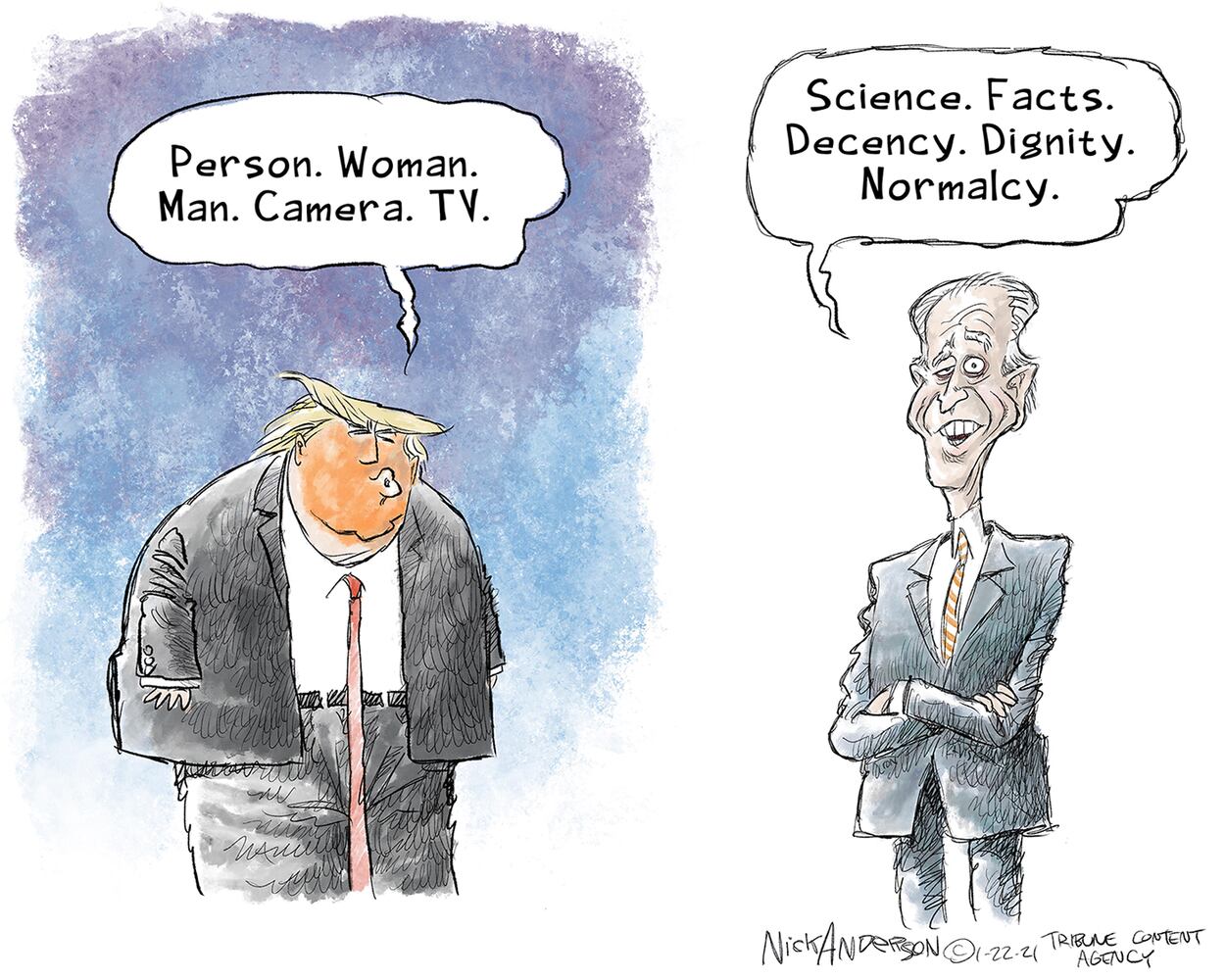 Week in cartoons: Executive orders, unity and more
