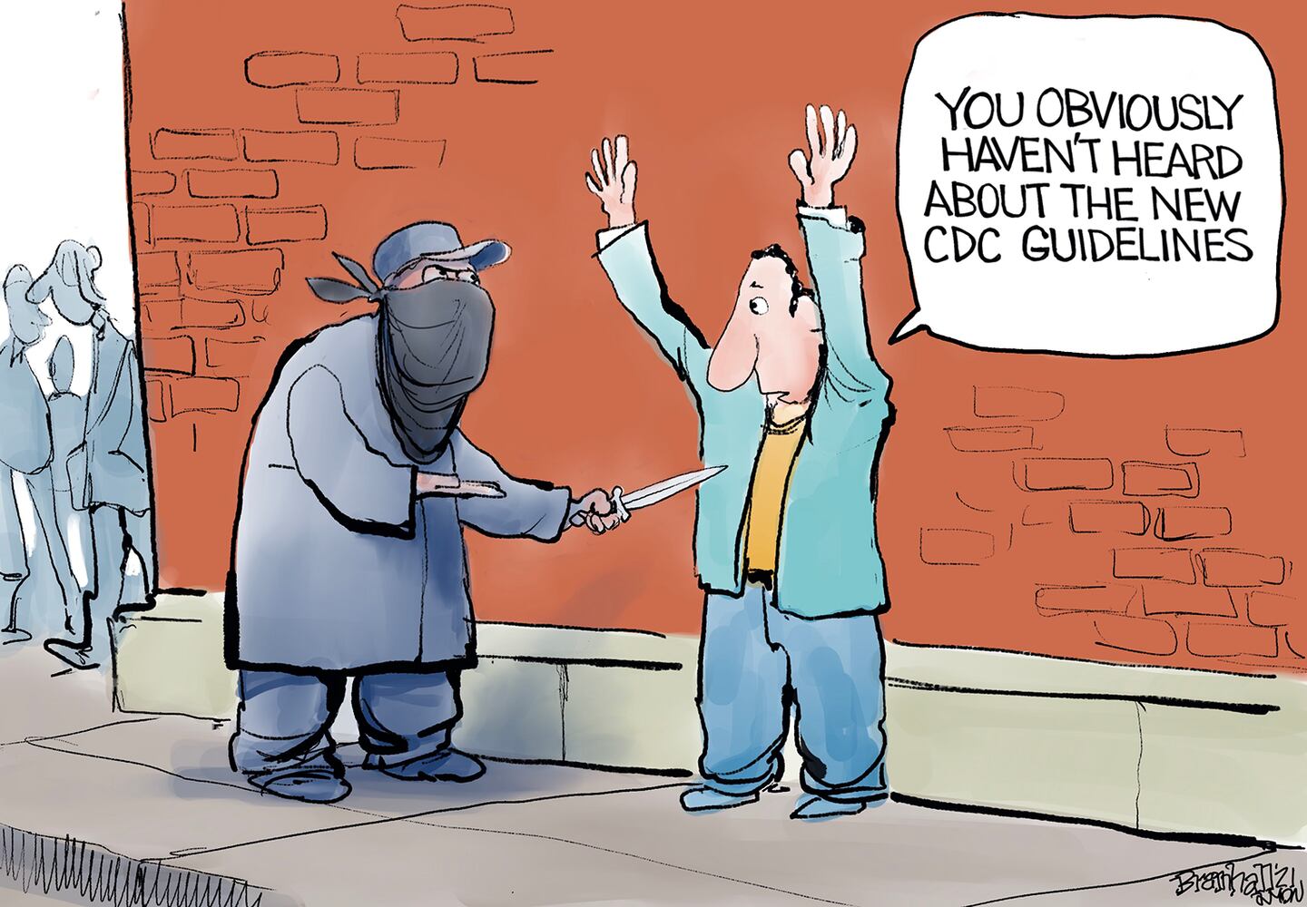 Week in cartoons: Masks off, Middle East violence and more