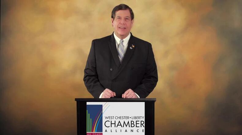 Joe Hinson, president and CEO of the West Chester Liberty Chamber Alliance, and a long-time advocate for business growth in the area has won a place in a regional business hall of fame for his work. Hinson has been a business growth leader in the area since the late 1990s and vocal supporter of the Interstate 75 growth corridor along the stretch including the two boom townships and beyond. (File Photo\Journal-News)