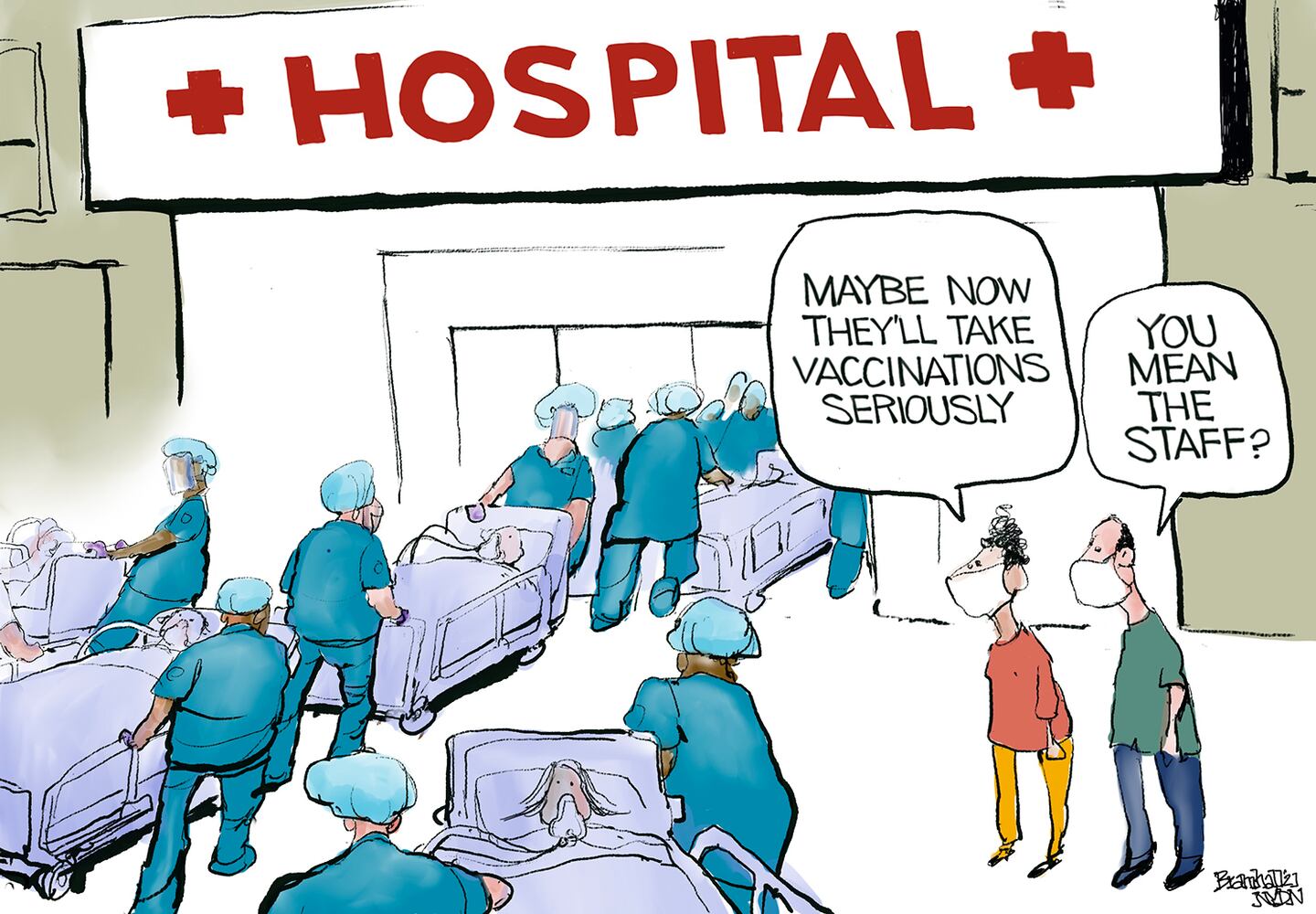 Week in cartoons: Tokyo Olympics, pandemic surge and more