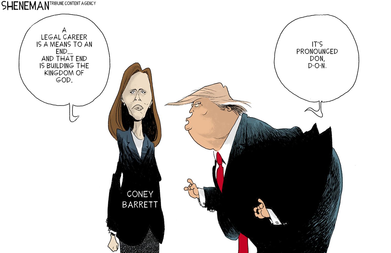 Week in cartoons: Amy Coney Barrett, the election and more