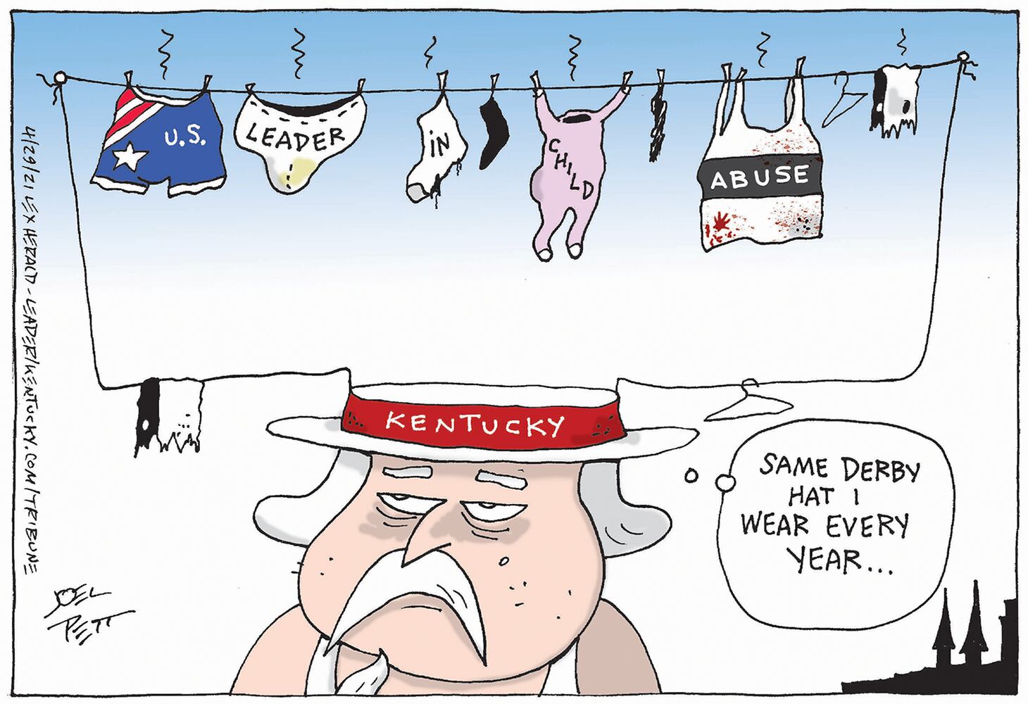 Week in cartoons: Biden's first 100 days, anti-vaxxers and more