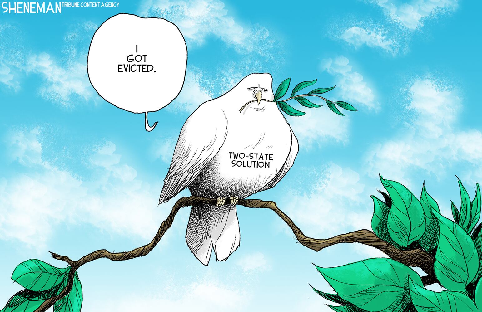 Week in cartoons: Masks off, Middle East violence and more