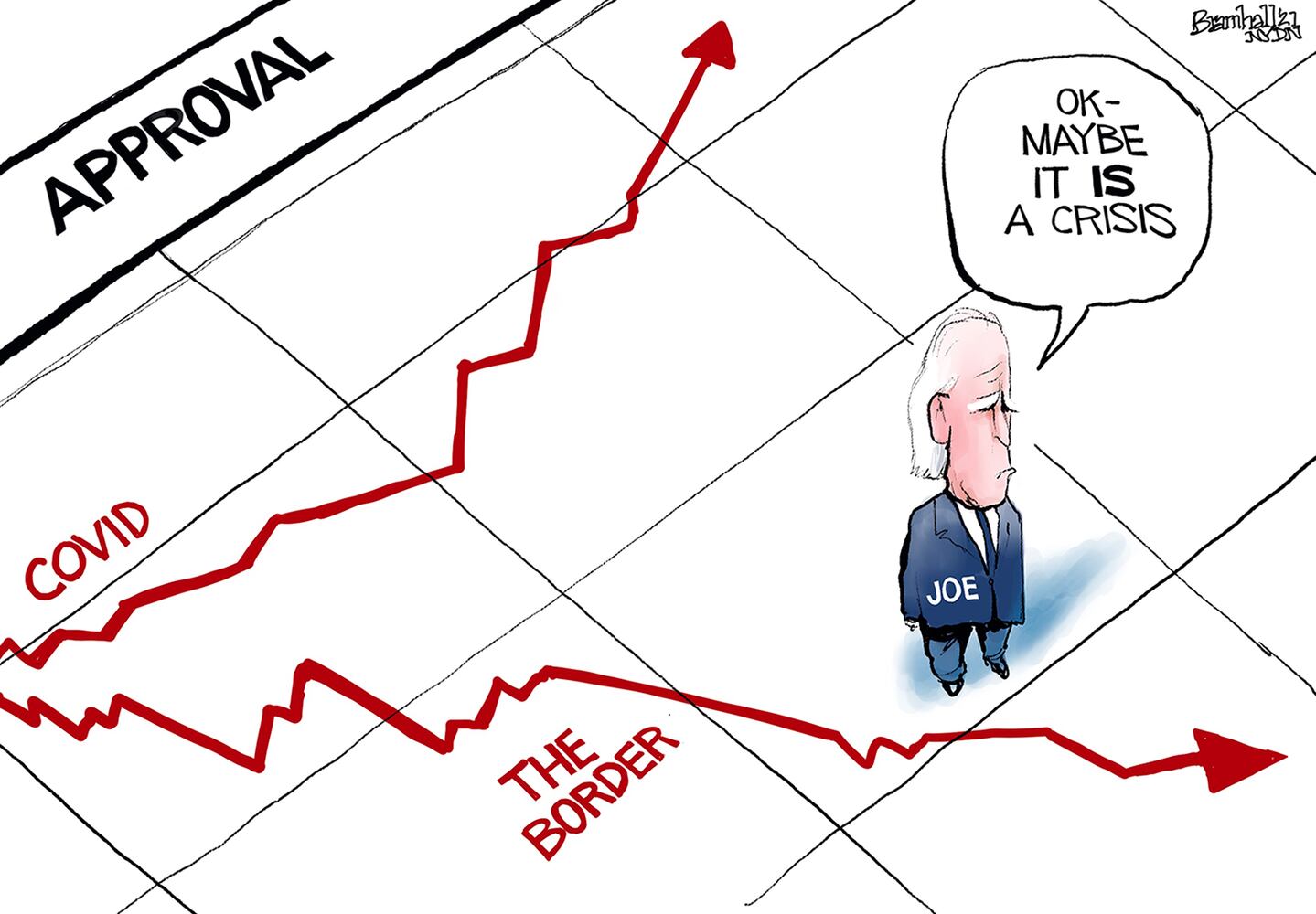 Week in cartoons: Gun control, infrastructure plan and more