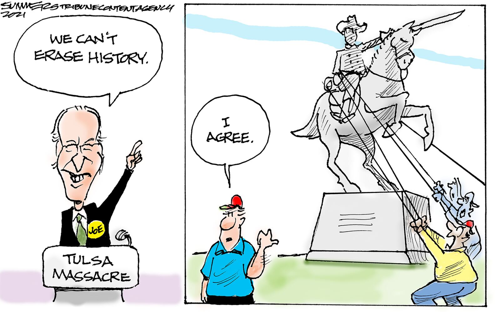 Week in cartoons: Jan. 6 commission, ransomware and more