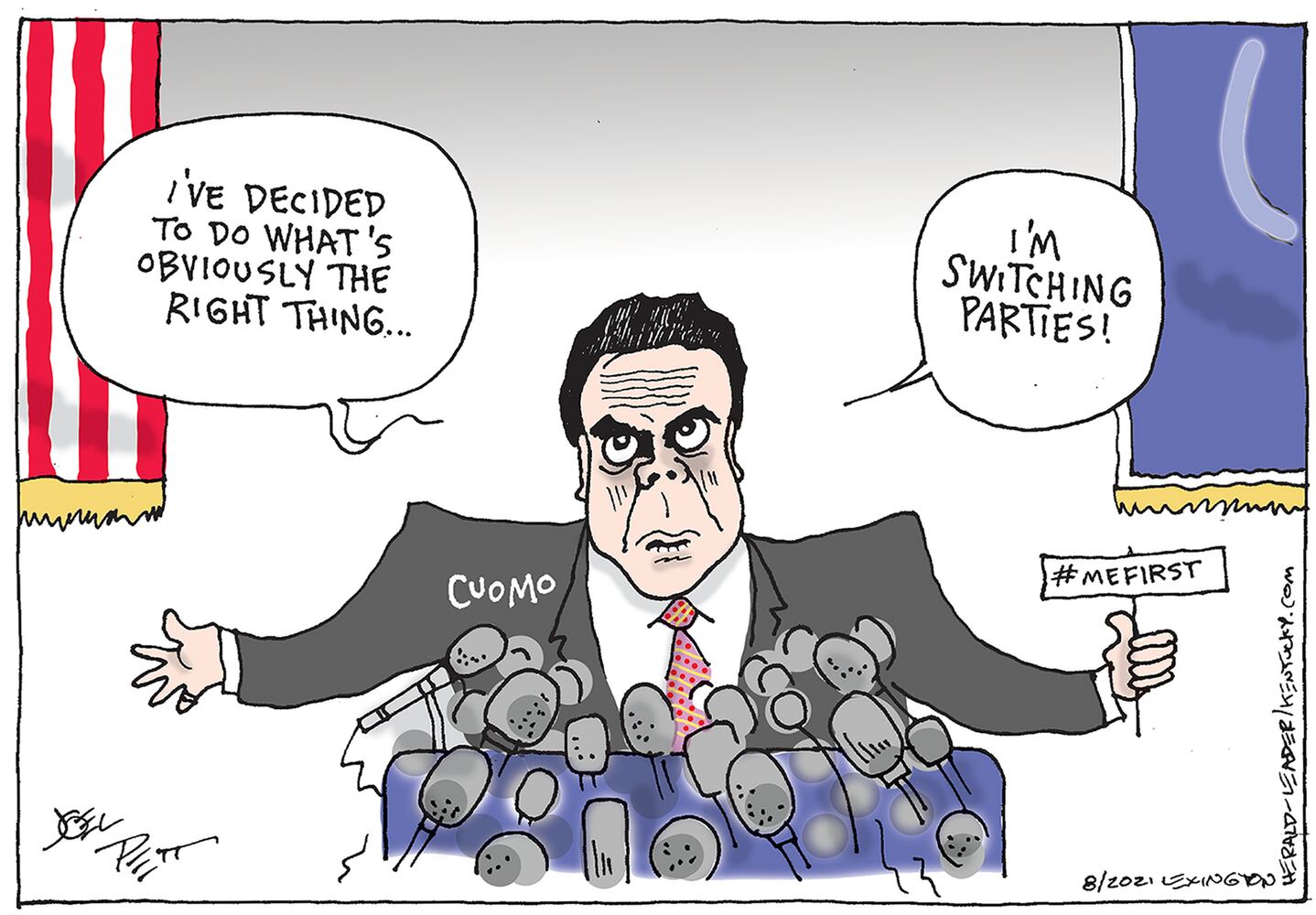 Week in cartoons: Andrew Cuomo, the unvaccinated and more