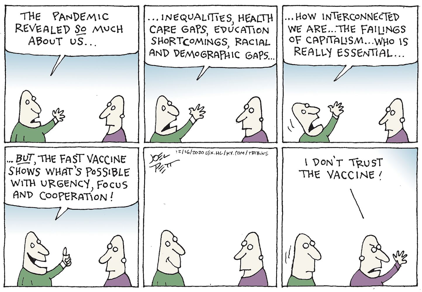 Week in cartoons: Vaccines, Barr steps down and more