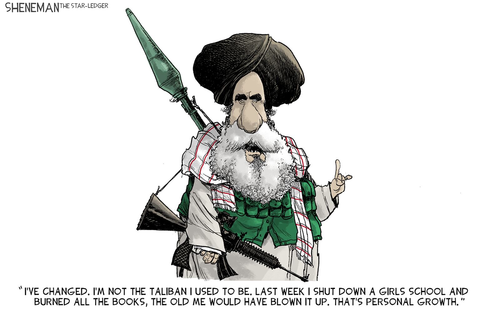 Week in cartoons: Afghanistan, livestock dewormer and more