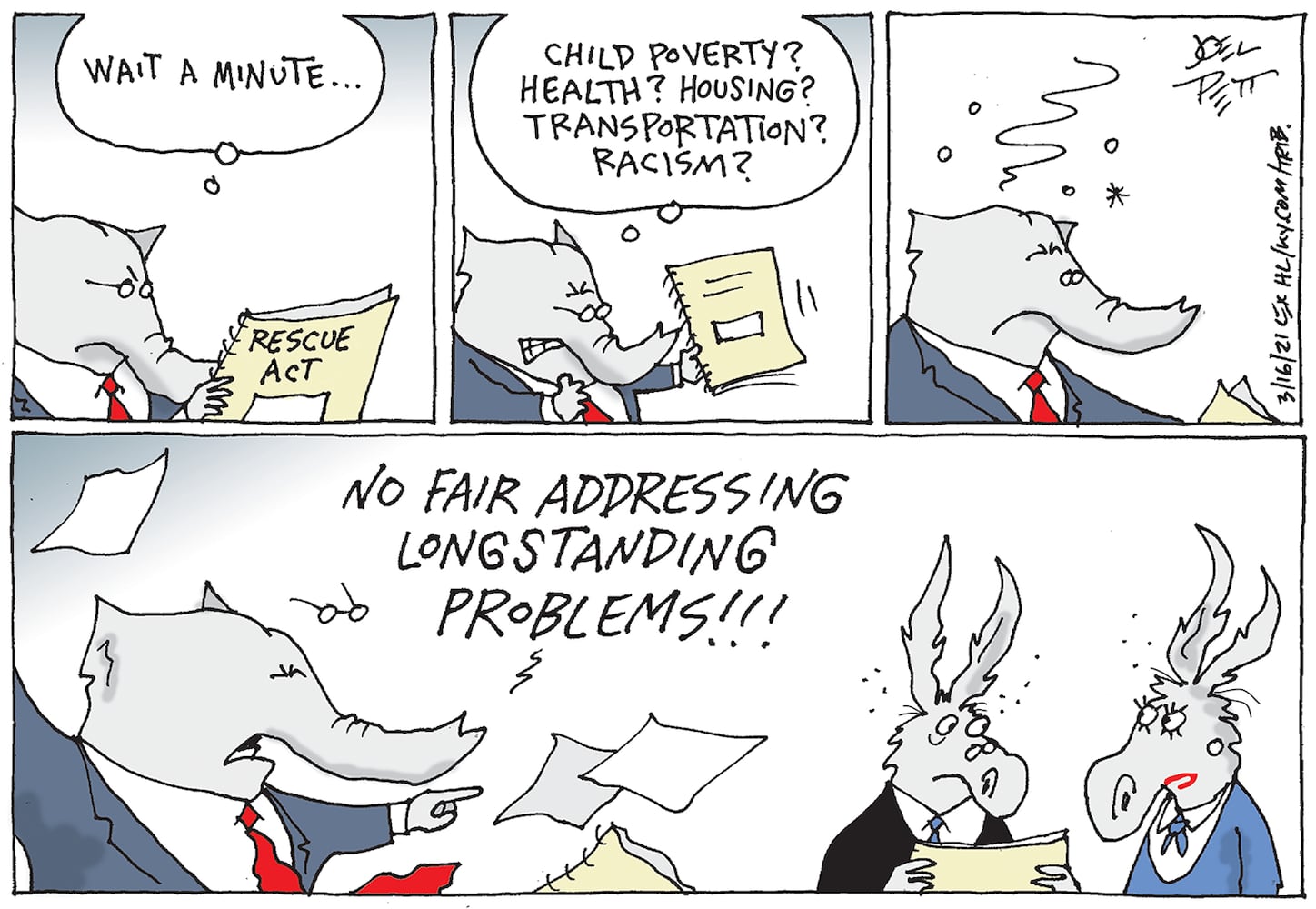 Week in cartoons: Immigration, voter suppression and more