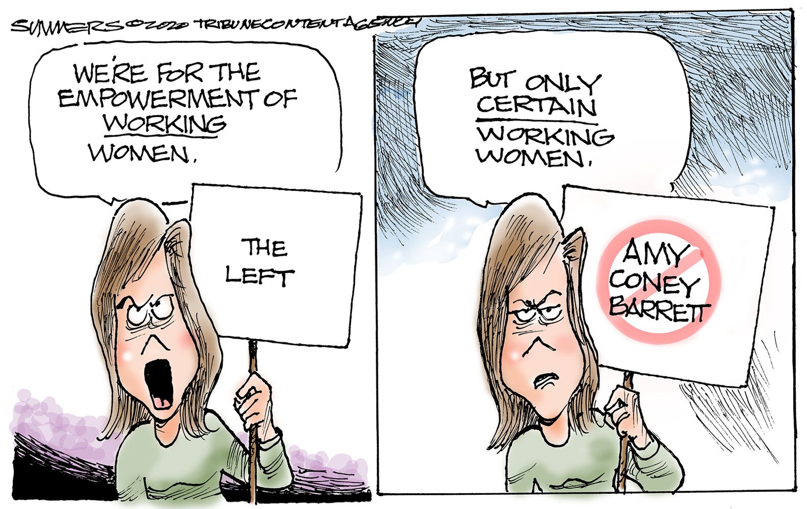Week in cartoons: Amy Coney Barrett, the election and more