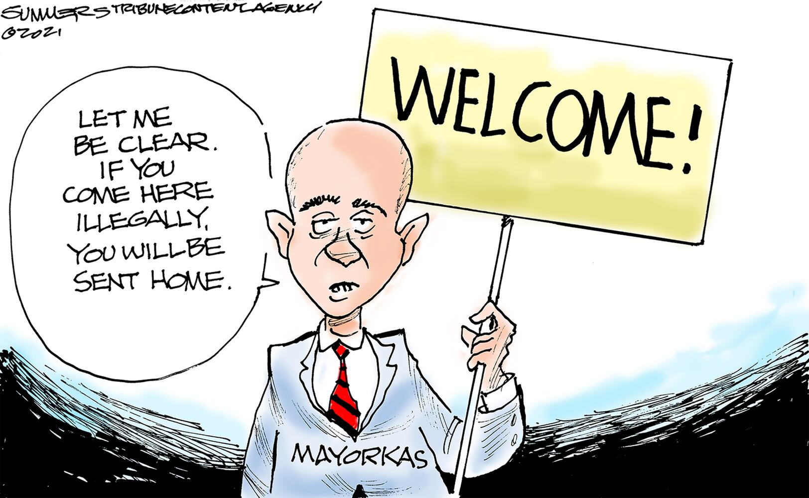 Week in cartoons: Immigration, booster shots and more