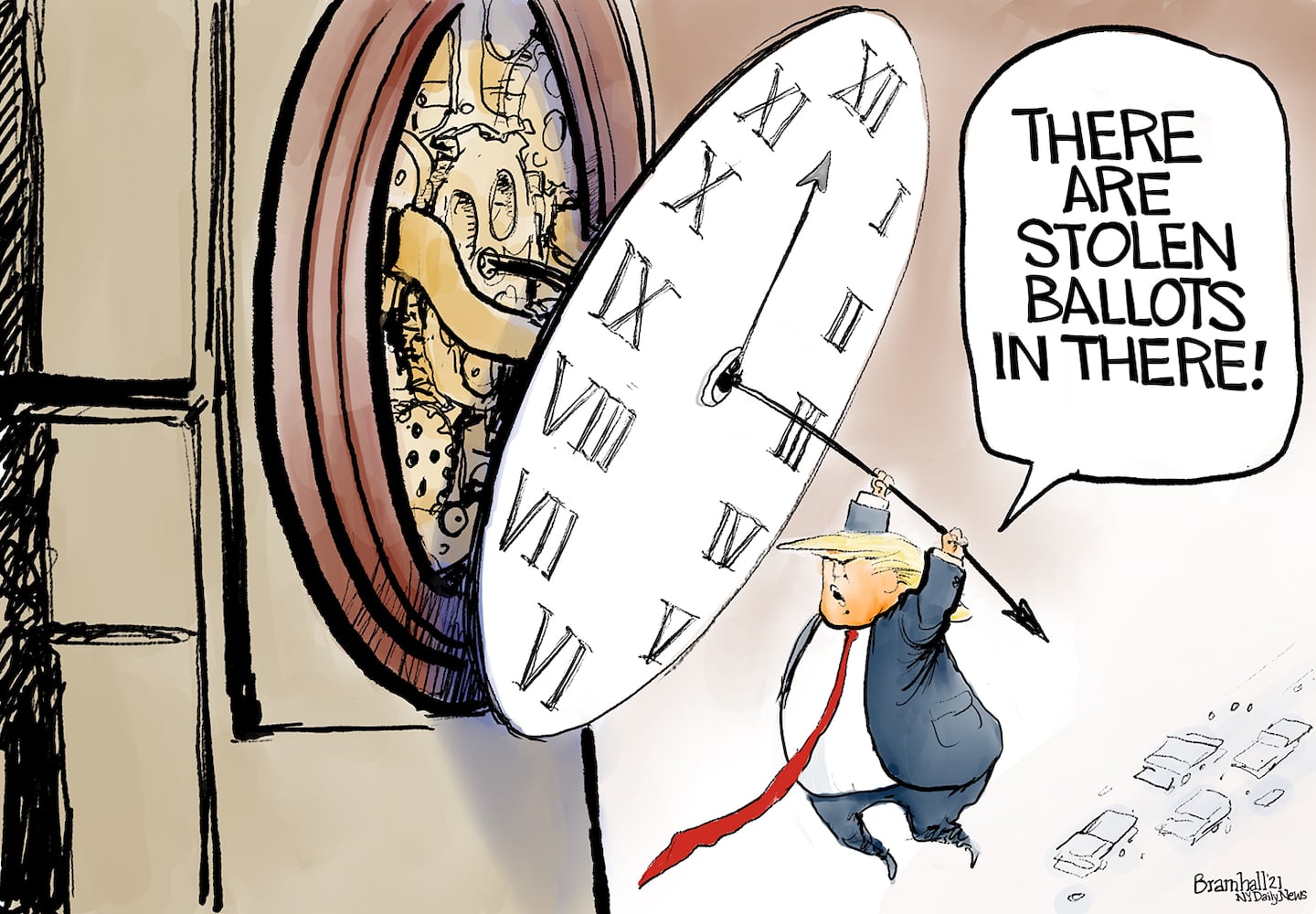 Week in cartoons: Georgia election, Capitol riots and more