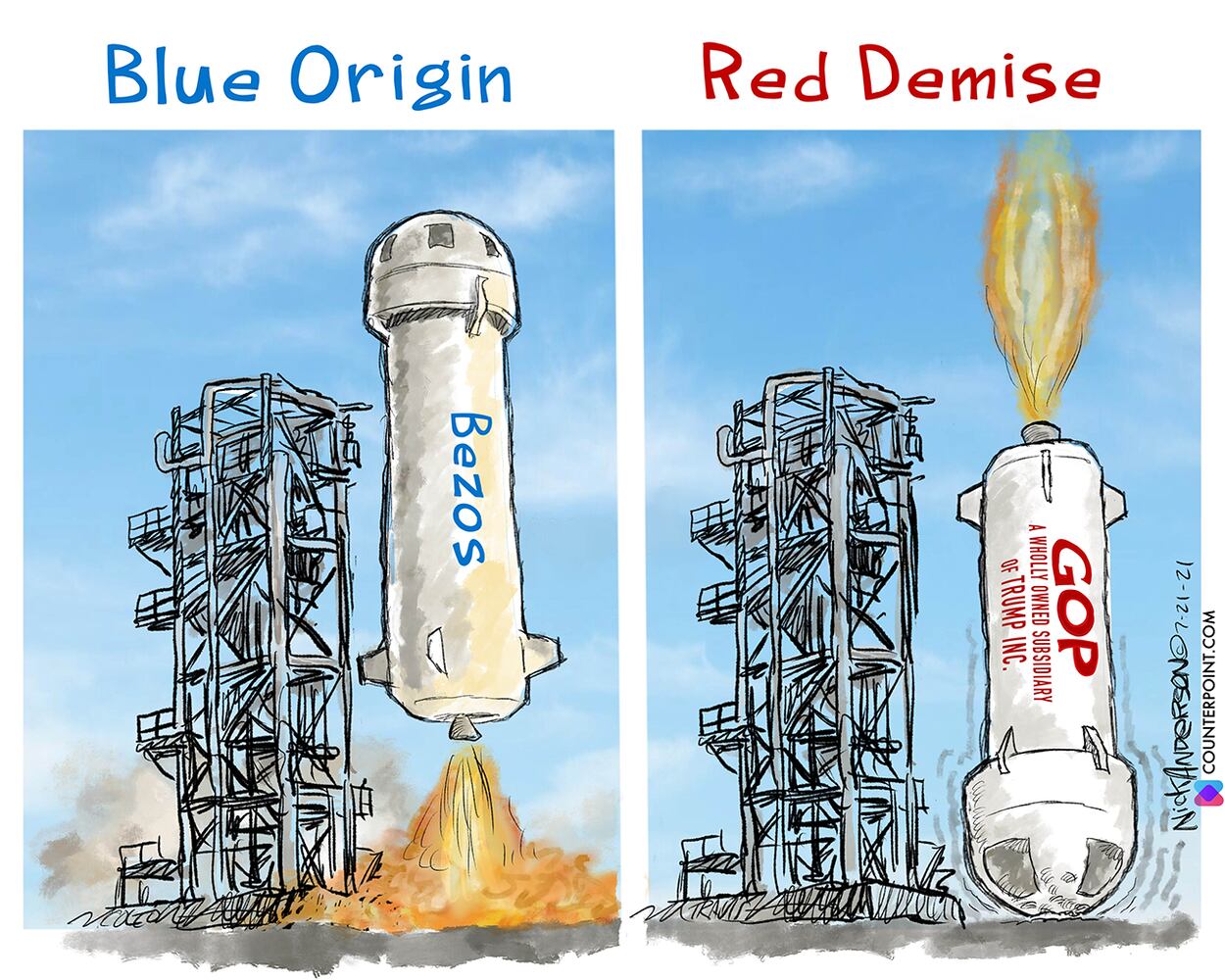 Week in cartoons: Tokyo Olympics, pandemic surge and more