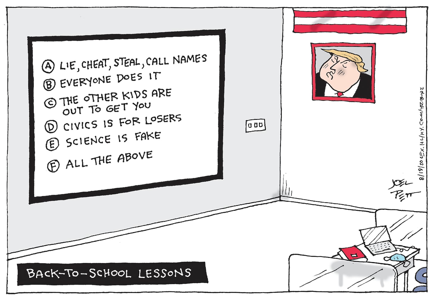 Week in cartoons: Democratic National Convention, Steve Bannon and more