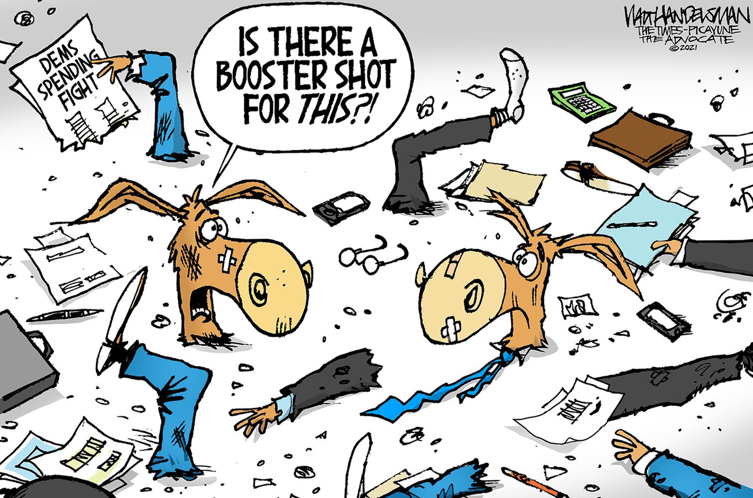 Week in cartoons: Immigration, booster shots and more