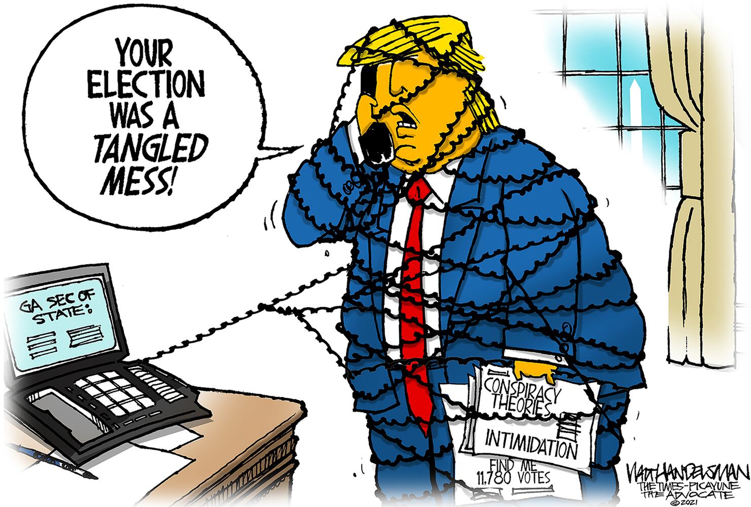 Week in cartoons: Georgia election, Capitol riots and more