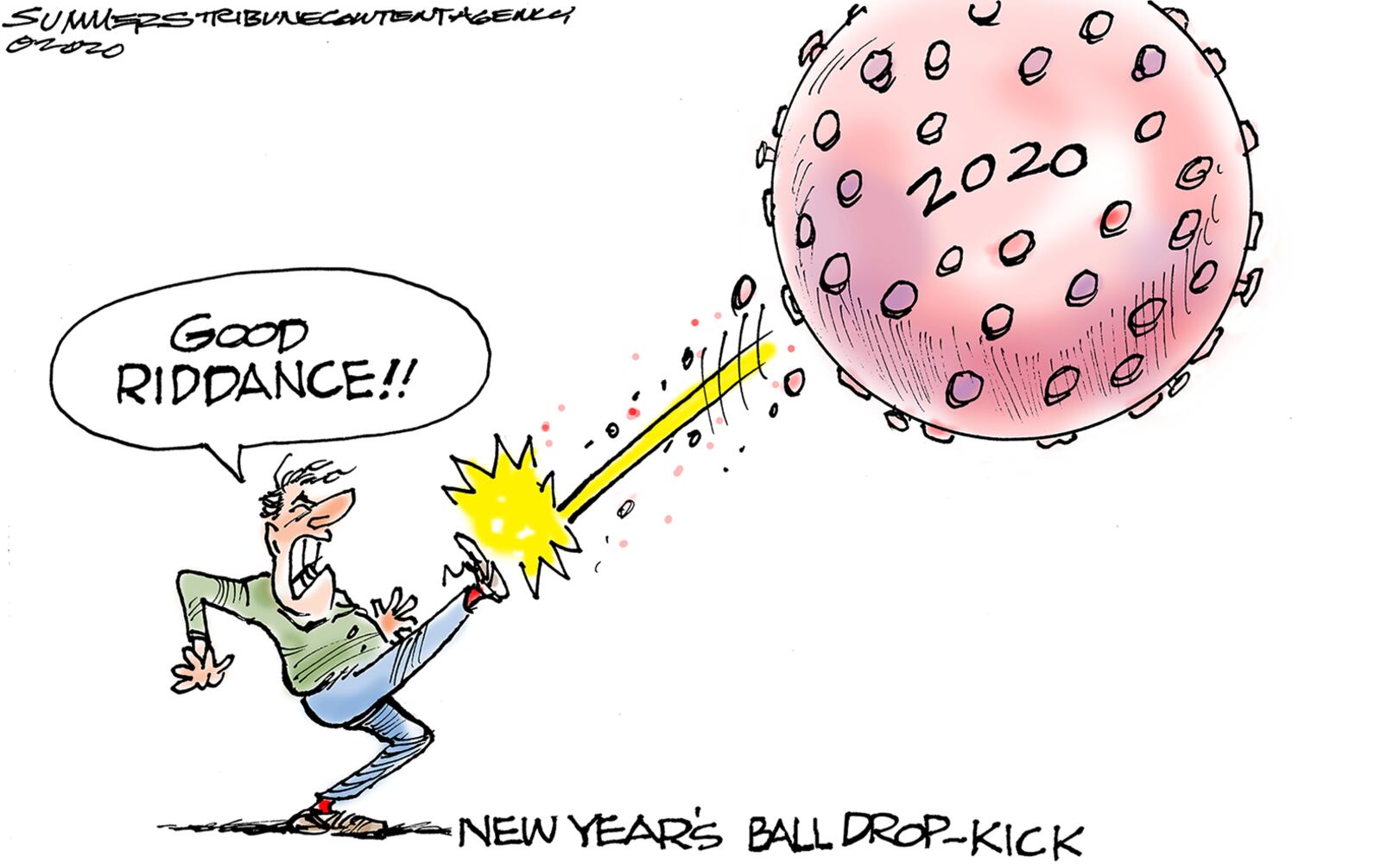 Week in cartoons: Good riddance to 2020 and more